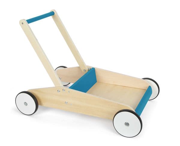 Lauflernwagen Petrolblau