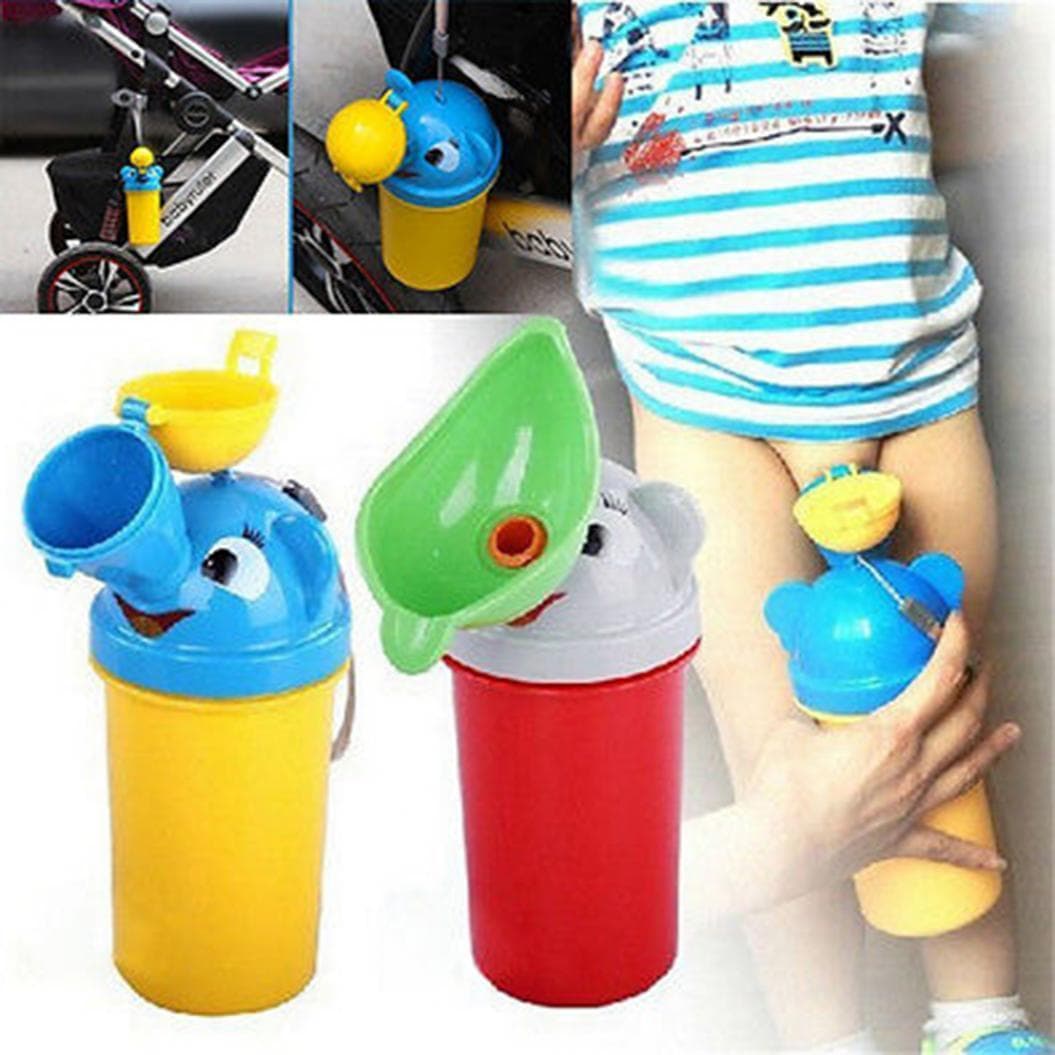 Cartoon Auto Tragbare Kinder Töpfchen Toilette Kinder Urinal für Jungen Mädchen Badezimmer