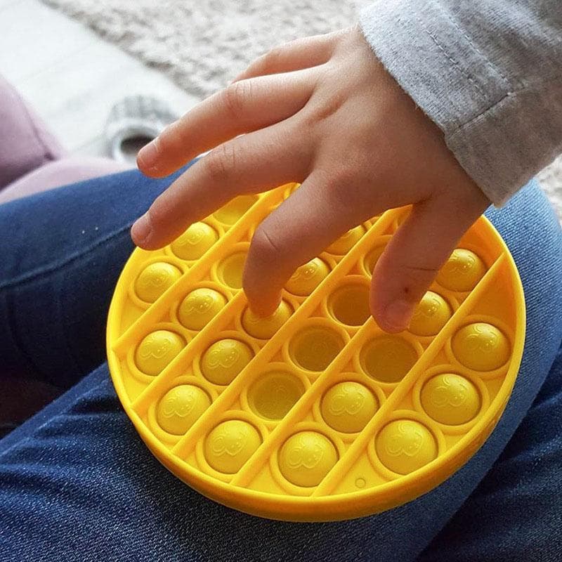 Modisch für Kinderspielzeug, Angstlinderung, Stressabbau für Erwachsene, sensorisches Spielzeug, seine Fidget-Extrusionsblase orange