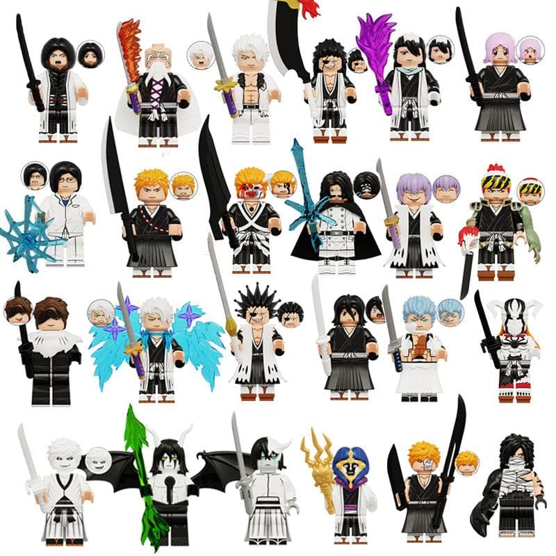 KDL816 Japanische Anime-Comics Baustein-Actionfiguren zusammenbauen Spielzeug für Kinder Geschenke