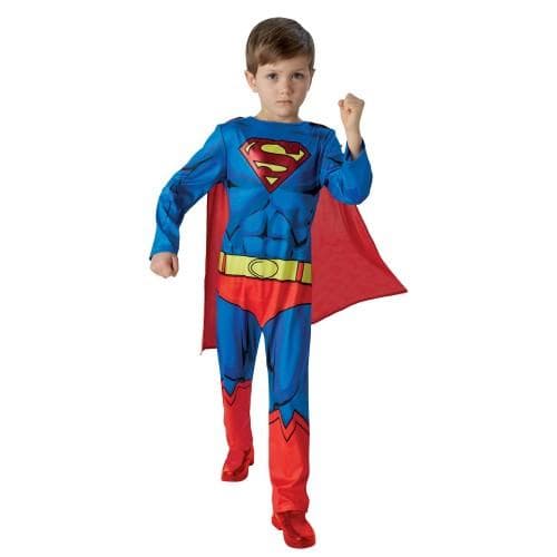 Superman-Comic-Kostüm für Jungen cm rot/blau