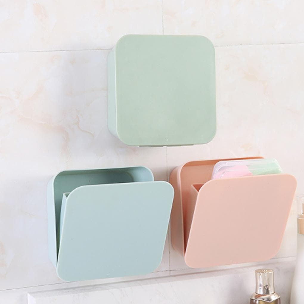 Zelle Handy Ablage Hängende Wandhalterung Ständer Halterung Ladegerät Halter Regal 1 Stück grün