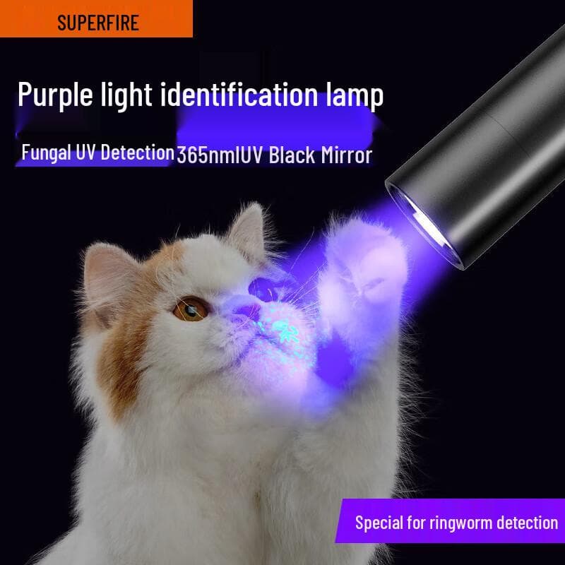 S11-H UV Holzlampe Taschenlampe für Haustier & Fluoreszenz-Detektion