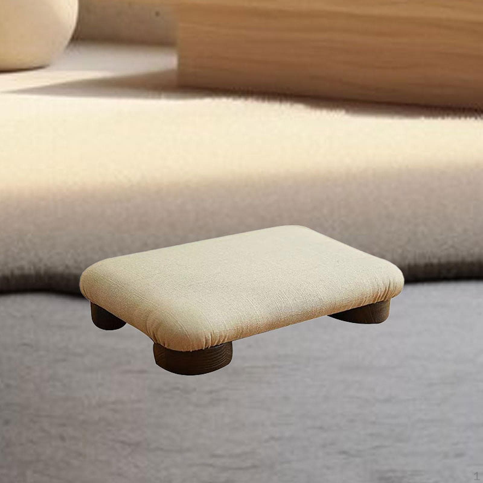 Repose-pieds Tabouret Marchepied Moderne Petit Chaise de Sol Rembourrée Repose-pieds Ottoman pour