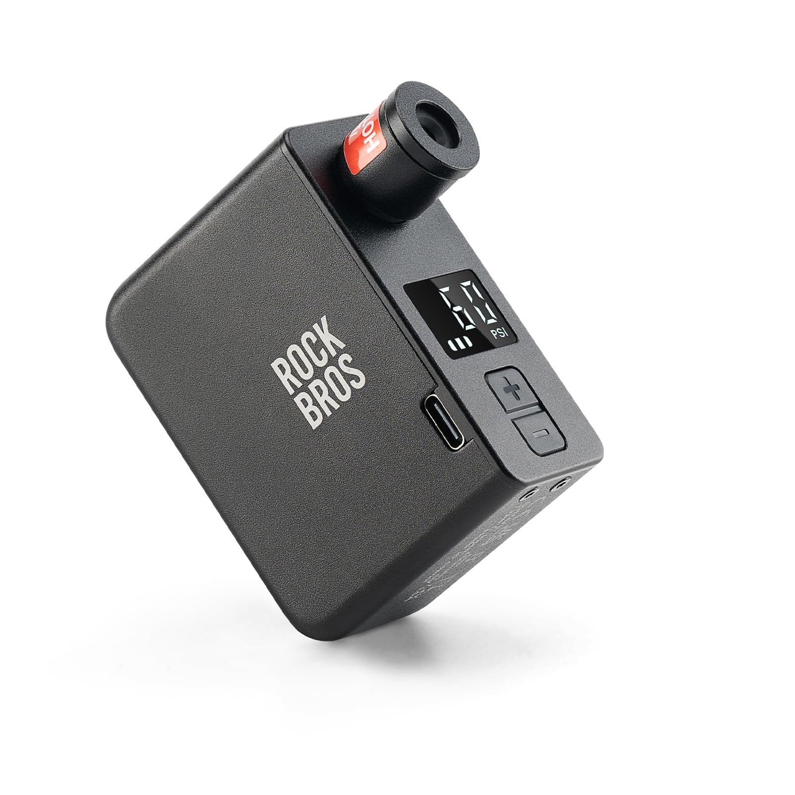 ROCKBROS Elektrofahrrad 120 Passt für American und Presta LED 450mAh Wiederaufladbar Enthält japanische Anleitung Geeignet für Straße und Pumpe,