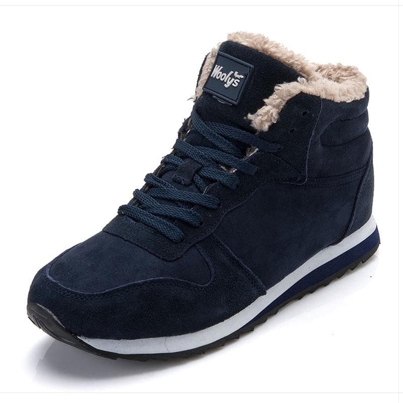 Männer stiefel männer Winter Schuhe Mode Schnee Stiefel Schuhe Plus Größe Winter Turnschuhe Knöchel Männer Schuhe Winter Stiefel Schwarz blau