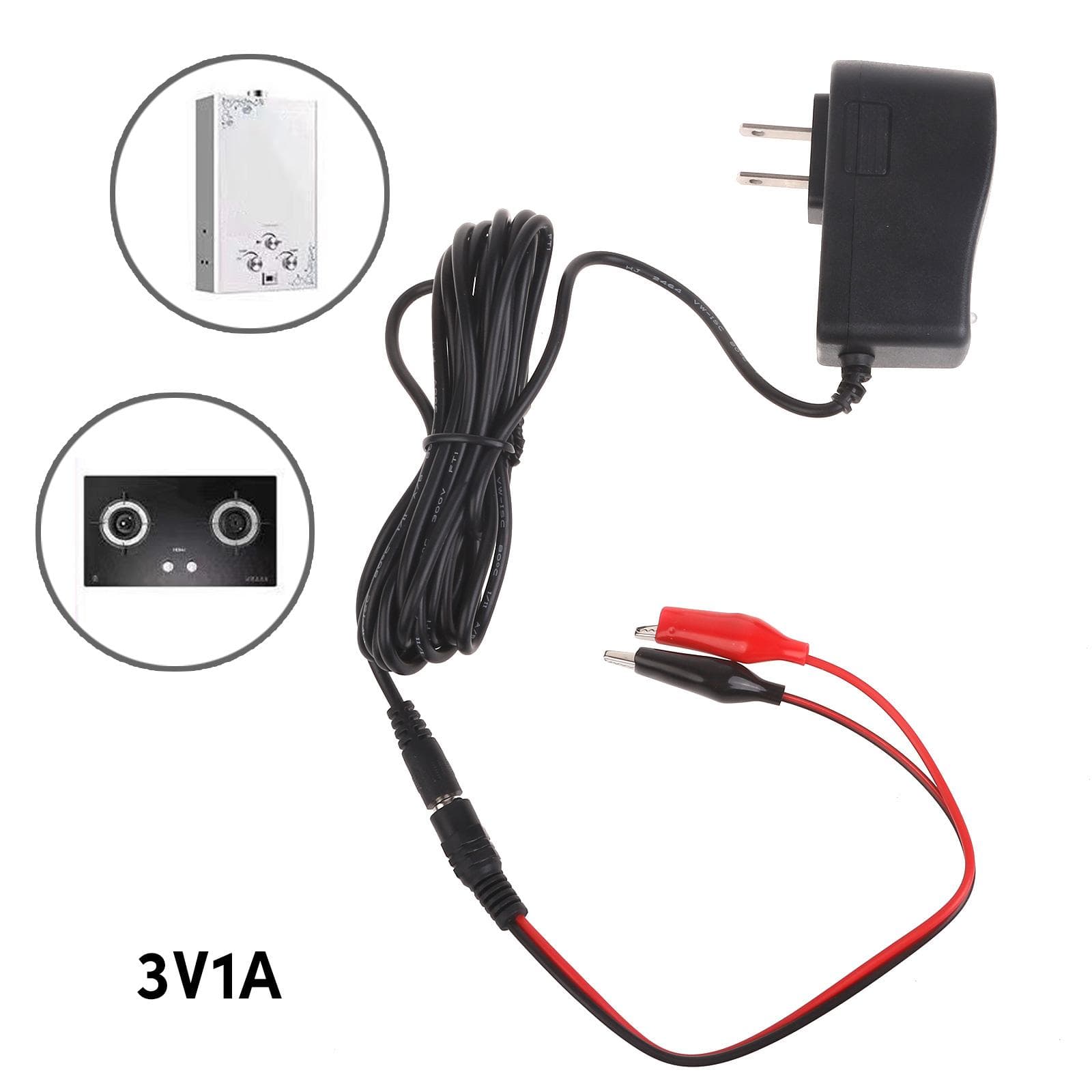 1 Stück AC / DC Adapter DC 3V 1A AC 100-240V Konverter Netzteil 1000MA Netzteil Ladegerät US Stecker