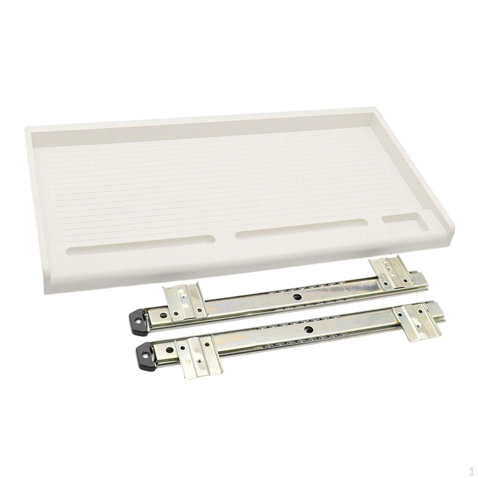 Tiroir pour clavier d'ordinateur PC sous bureau Extension de bureau 51,5x27cm Plateforme légère