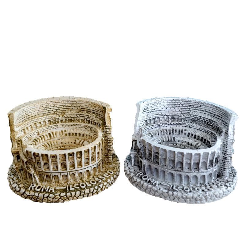 Kolosseum Sandware Sandkasten Spielzeug Rom Italien Architektur Bausätze Geschenk für Jungen Mädchen Alter 10+ weiß