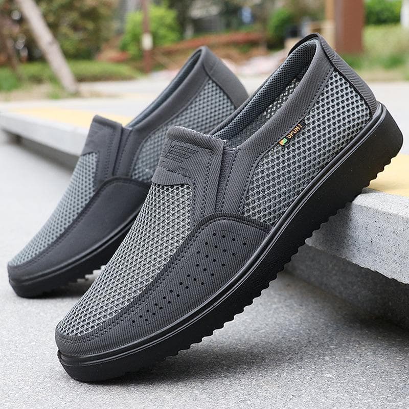 Sommer Turnschuhe Männer Mode Casual Wanderschuhe Atmungsaktive Herren Loafer männer casual schuhe cm braun