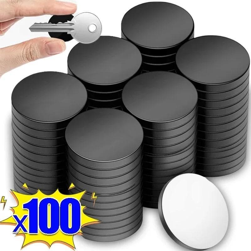 Runde Magnetpunkte, selbstklebende Magnetblätter, flexible Klebemagnete für Zuhause, Büro, Schule, magnetische Aufkleberkreise