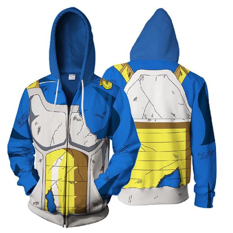 NEUE Mode Dragon Ball Anime Frauen/Herren Sport Hoodies 3D Cartoon Gedruckt Casual COSPLAY Kostüm Jacke Sweatshirts mit reißverschluss cm grau