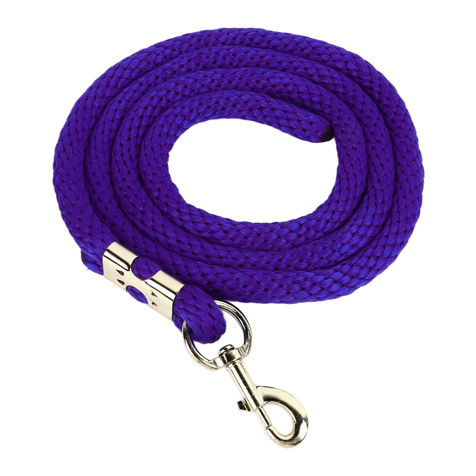 Longe de cheval avec mousqueton Corde d'entraînement robuste à haute résistance pour chevaux pour l'entraînement, la compétition et