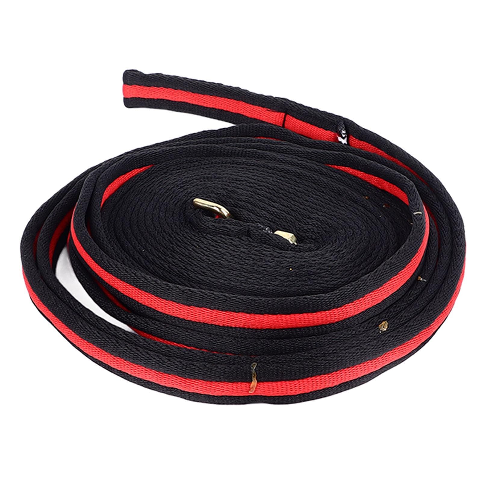 Pferde Longe mit Karabiner Schwerlast Hochfest Pferdetrainingsseil für Training Wettbewerb und