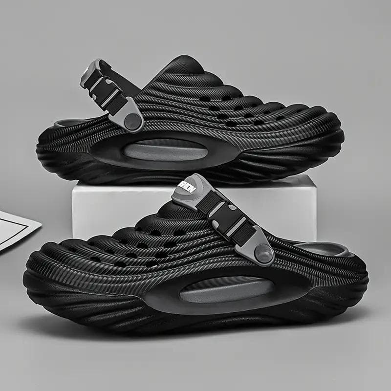 Herren Stilvolle Slip-On Clogs Atmungsaktiv Bequem Dicke Sohle für Innen- & Außenbereich Mehrere Farben Verfügbar Zuhause Sport cm weiß