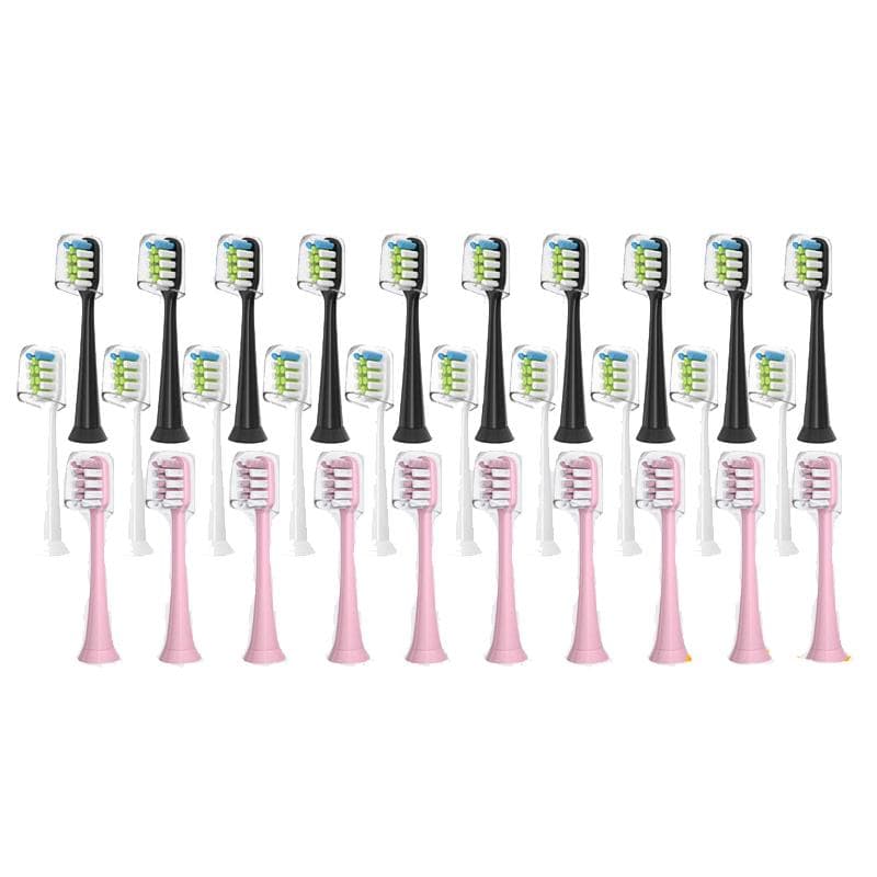 Têtes de brosse à dents remplaçables, 20 pièces, compatibles avec xiaomi SOOCARE X1 X3 X5, buses de brosse à dents électrique sonique, emballage