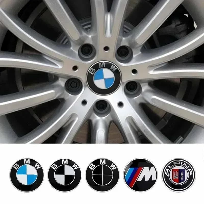 56/60/65/70mm Auto Emblem Radnabenkappe Aufkleber Radkappe Decal Für BMW M Z4 M3 M5 M6 X3 E46 E90 E39 F10 F20 F30 G20 E60 X6