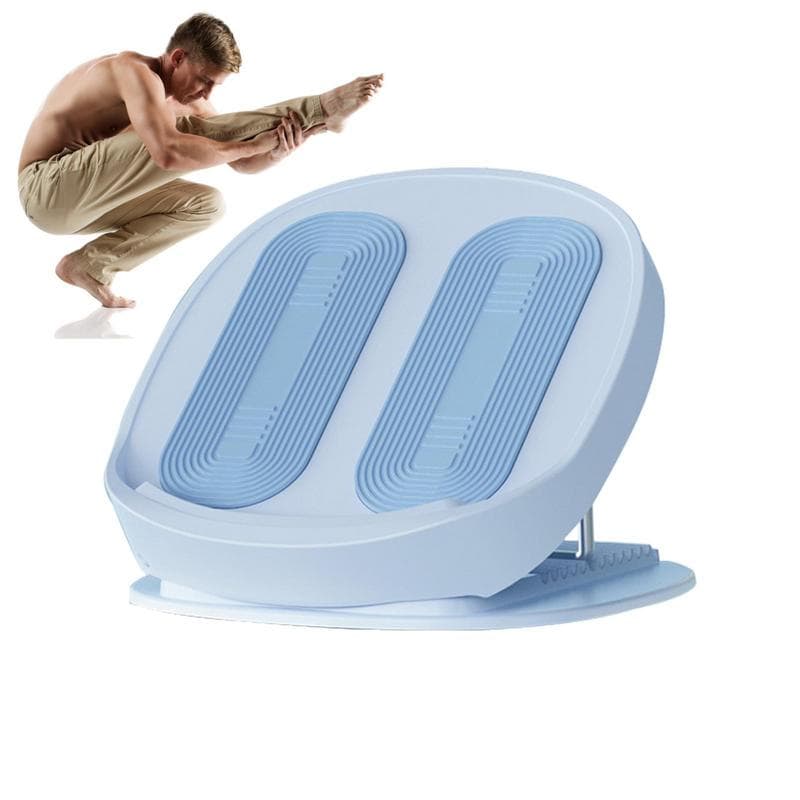 Mini Stepper Trainer Pédalier d'Exercice Sous Bureau Stepper Escalier Pédalier Pliant Machine d'Exercice Pour la Forme Jambes Saines Bon bleu