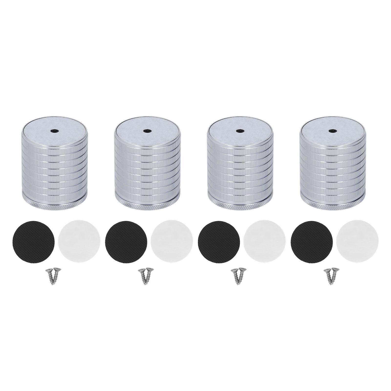 4 Pièces Élévateur de Meuble 4375mm Réglable Forte Portance Alliage d'Aluminium Robuste Élévateur de Lit