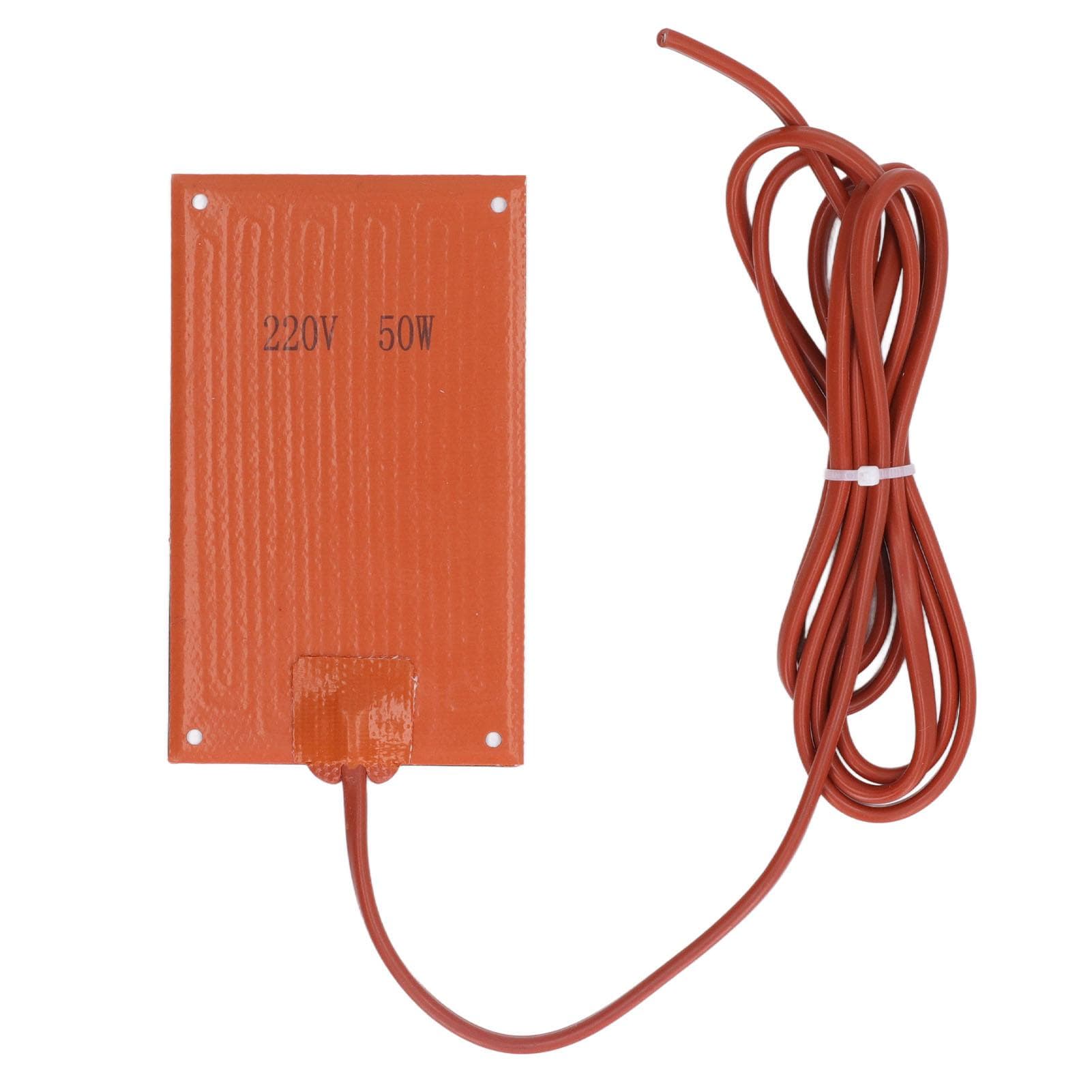 Silikonkautschuk Heizkissen Heizmatte Heizer 90x150mm AC 220V für Elektroschrank