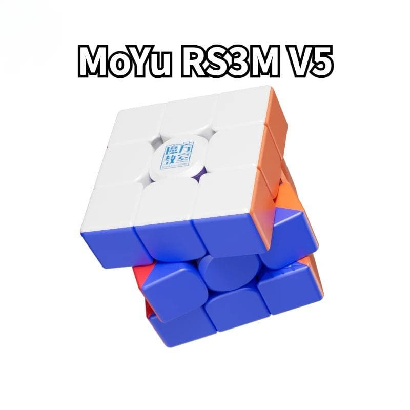 RS3M V5 3x3x3 magnetischer Zauberwürfel, 3×3 magnetischer Geschwindigkeitswürfel, professionelles Geschwindigkeitspuzzle, Fidget-Spielzeug