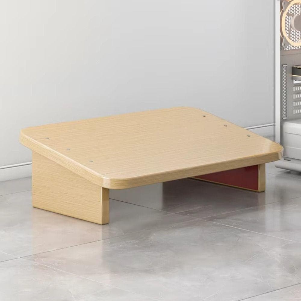 Repose-pieds ergonomique en bois pour bureau, tapis de pédale portable pour bureau