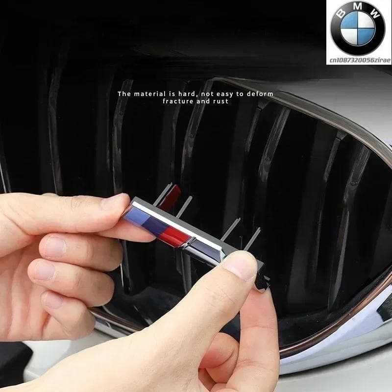 Insigne Emblème de Calandre Avant de Voiture 3D Pour BMW M1 M2 M3 M4 M5 M6 M7 E84 E83 F39 F10 F30 G11 G07 G86 G80 G60 E60 E46 Accessoires Décor