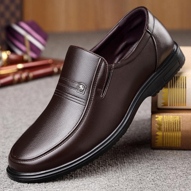 Echtes Leder Handgemachte Schuhe Männer Loafer Slip Auf Business Casual Schuhe Klassische Weiche Leder Hombre Atmungsaktive Männer Schuhe Flache cm