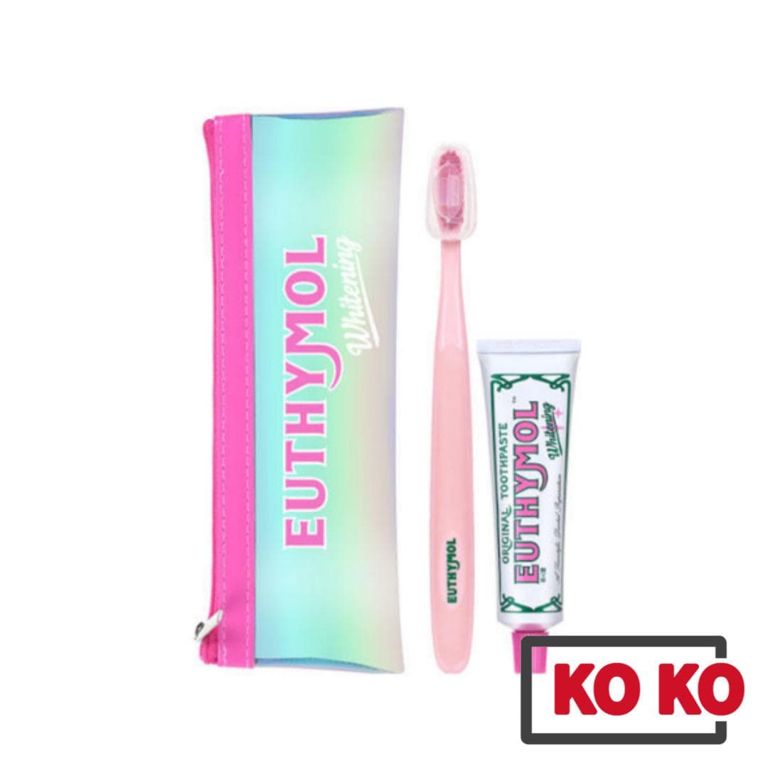 [Euthymol] Whitening-Reiseset (Zahnbürste & Zahnpasta)