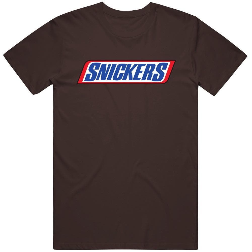 Snickers Schokoriegel Logo Halloween Kostüm Vintage T-Shirt cm
