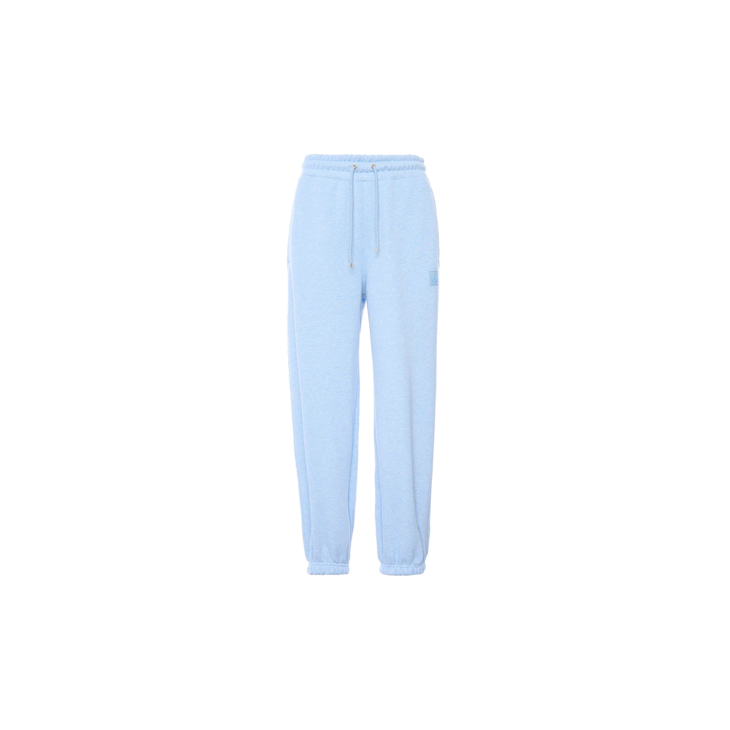 Joggers Tricot Cordon de Serrage Couleur Unie Jordan Bas Femme Bleu-Gris FB5114-437 cm