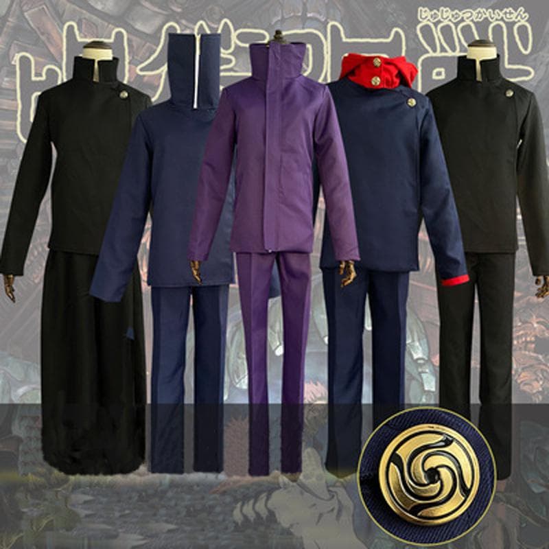 Cosplay Anime Kostüm Gojo Satoru Geto Suguru Anime Zaubern Zurück Zwei Stück Outfits Cosplay Kostüm Kleidung cm