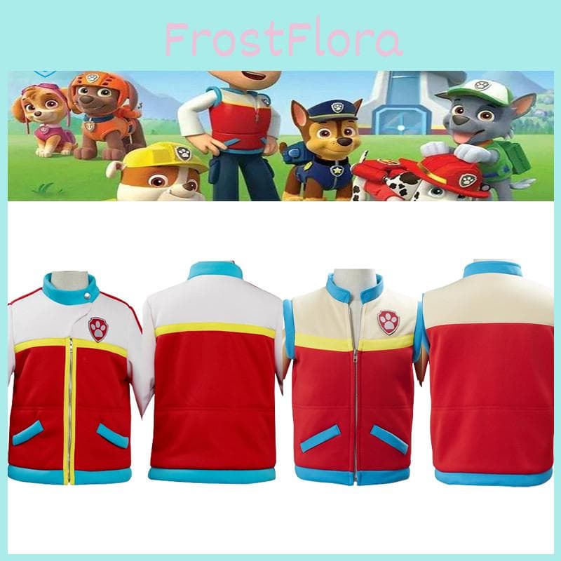 Paw Patrol Ryder Captains Weste Jacke für Kinder und Erwachsene Halloween- und Cosplay-Kostüm cm