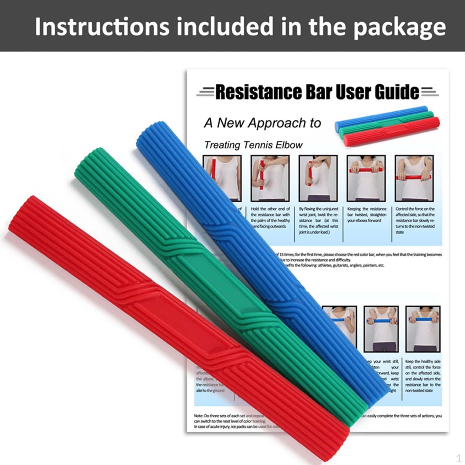 Set aus 3 ergonomischen Handübungsgeräten, ideal für