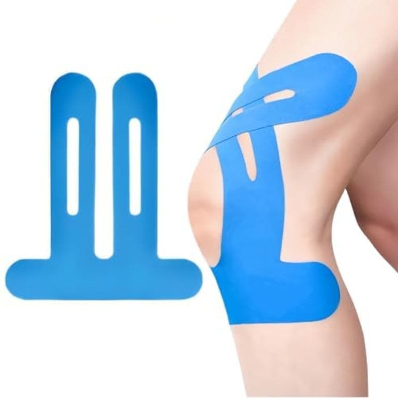 Vorgeschnittene Kinesiotapes, Vorgeschnittene Kinesiotapes, 10er-Packung, Hautfreundlich mit perfektem Tragekomfort, Wasserdichtes & Elastisches Physi