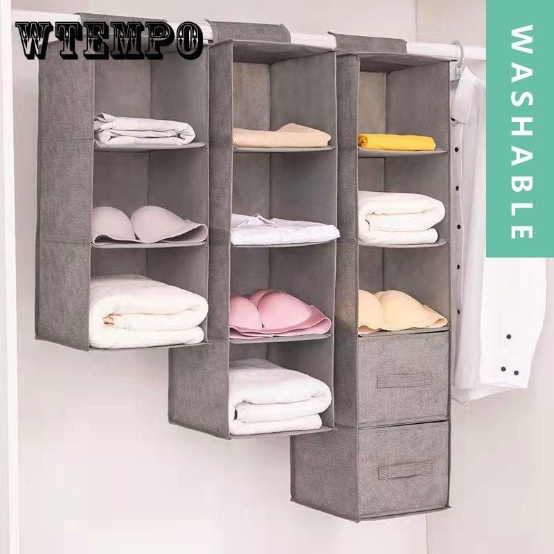 3/4/5 schichten Organizer Schublade Typ Regale Hängen Kleiderschrank Schuh Bekleidungs ​​Organizer Lagerung Kleidung Organizer Regale