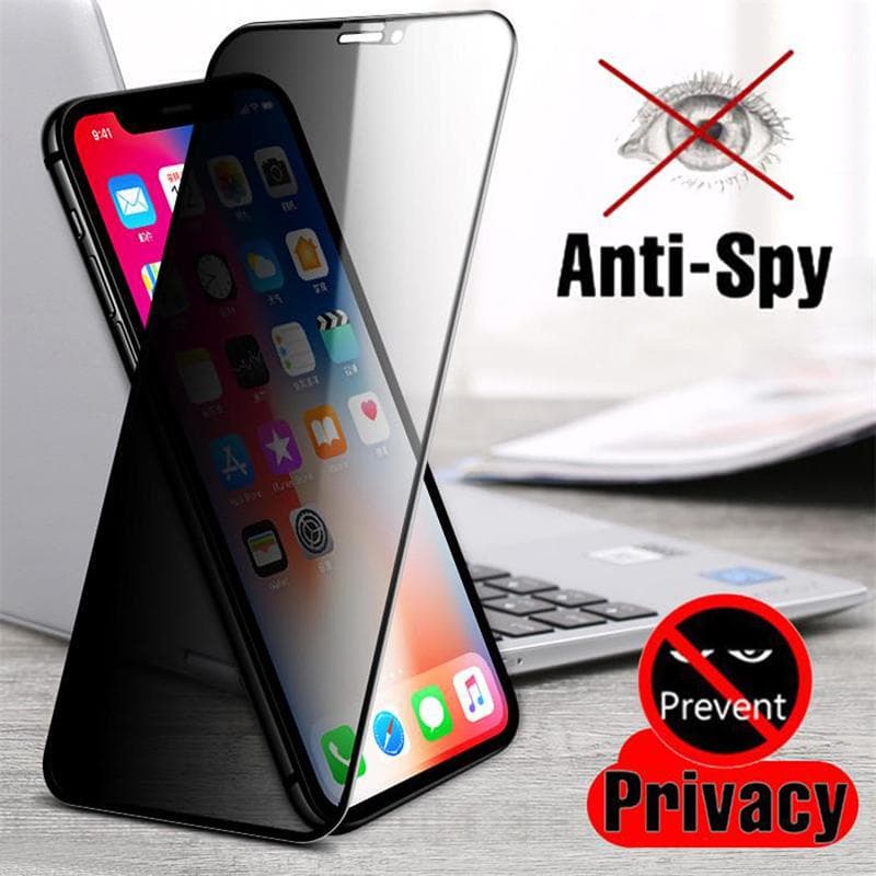 Schützende Anti-Spionage-Sichtschutzfolie für Xiaomi Redmi Note 10 Pro Poco X3 Samsung A32 A52 iPhone 12 Pro Max XS MAX 6 7 8 Plus Annti Spy