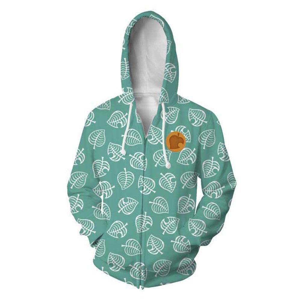 Tom Nook Timmy & Tommy Cosplay Hoodies Animal Game Crossing 3D-Druck Sweatshirts Kapuzenpullover Langarm Unisex Kleidung cm