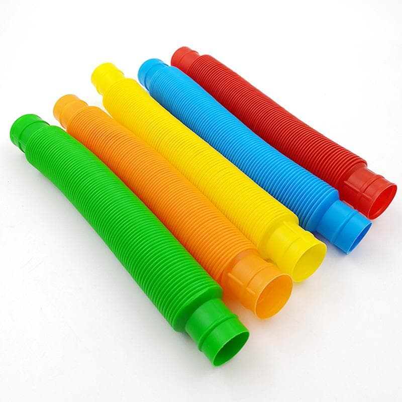 Sensorisches Spielzeug Anti Stress Pop Tubes Zappeln Stressabbau Spielzeug Kunststoff Balg Für Erwachsene Kinder Kinder Autismus Squeeze Spielzeug