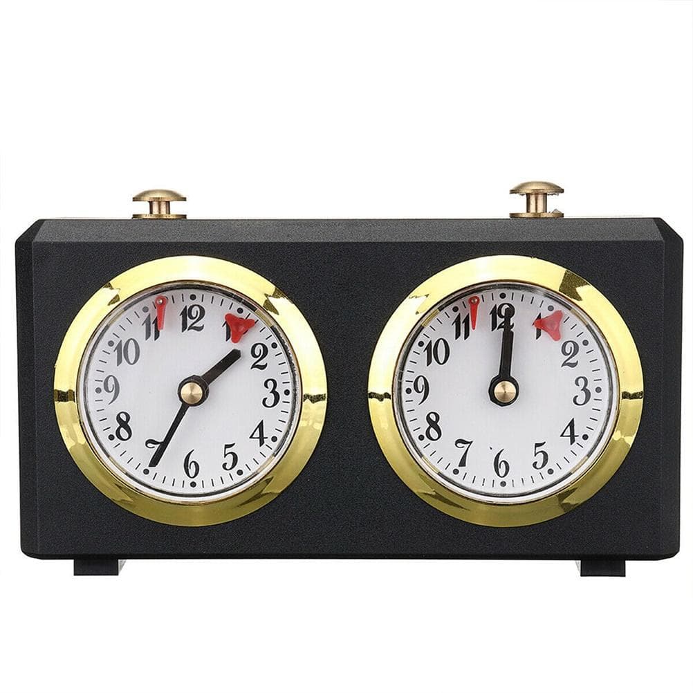 Schachtimer Schachuhr Count-Up-Count-Down-Timer Internationale Schachtimeruhr (Keine Batterie erforderlich)