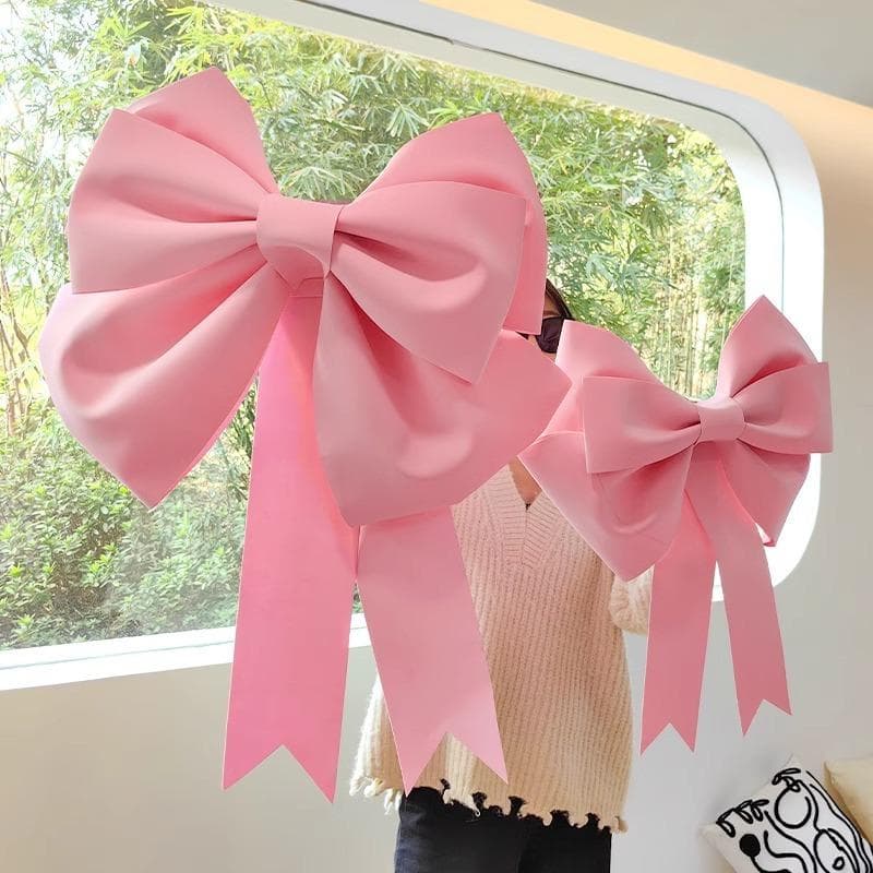 75/100CM Riesenschleife EVA Große Schleife Schwammpapier DIY Handgefertigtes Materialpaket für Hochzeitsbogen Brautparty Weihnachtsdeko Requisite