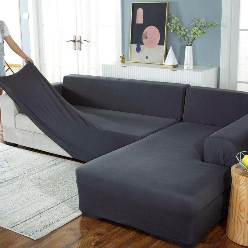 Elastischer All-Inclusive-Sofabezug, vier Jahreszeiten, allgemeiner Druck, Sofa-Handtuchbezug, Wohnzimmer, Zuhause, Ecksofabezug, 1/2/3/4-Sitzer hellg