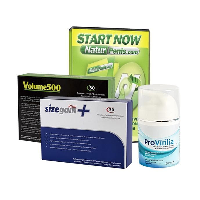 B SEXUAL (1 Provirilia + 1 Sizegain + Pills + 1 Volume500 Pills)