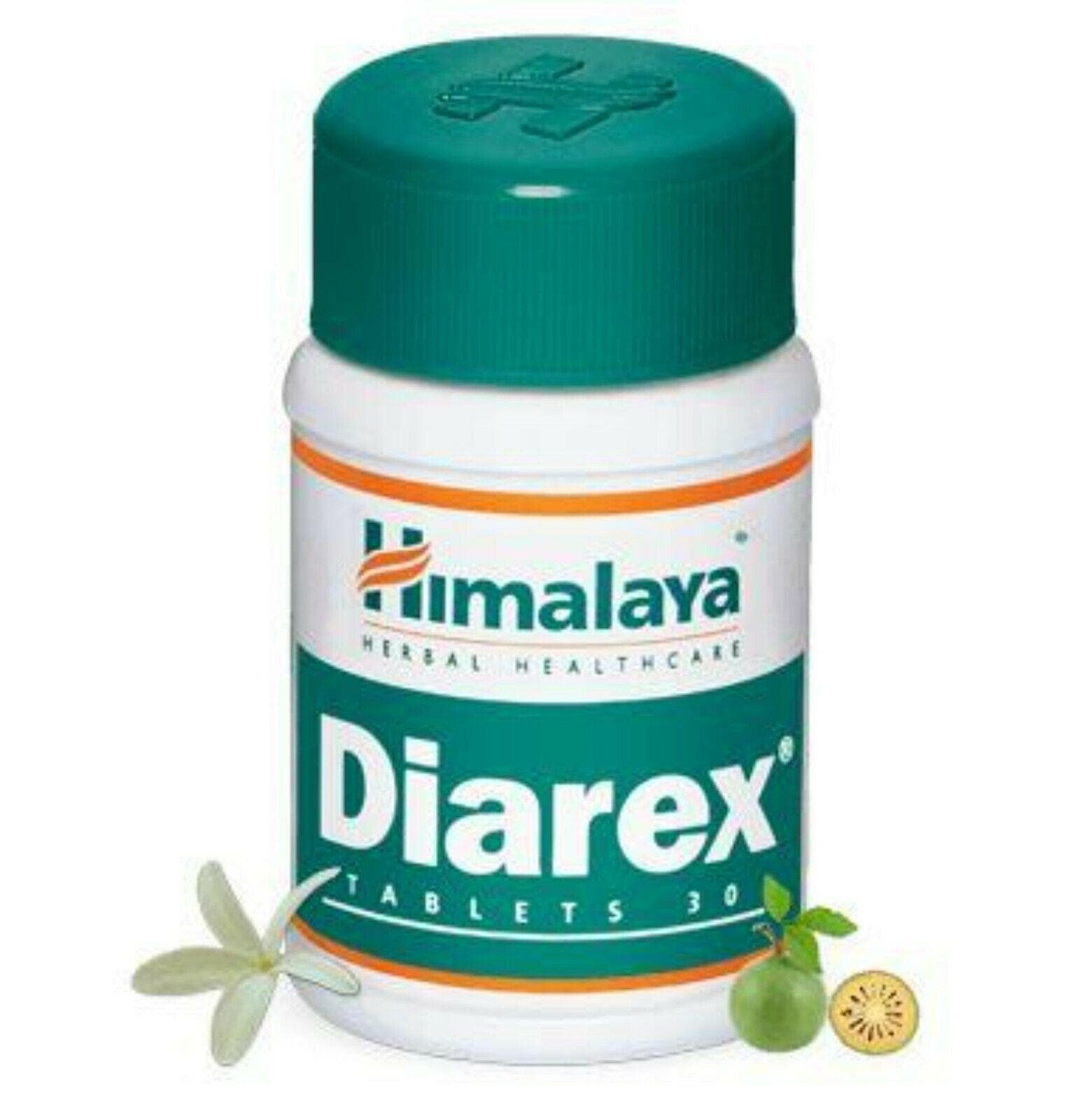 PACKUNG MIT 2 X Himalaya Diarex 30 Tabletten