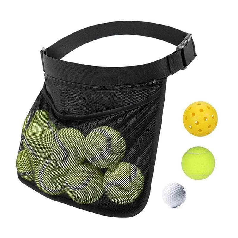 Tennis-Pickup-Tasche, Piqué-Ball-Sporttasche, einzelne Übungsballtasche, tragbare Aufbewahrungs-Gürteltasche