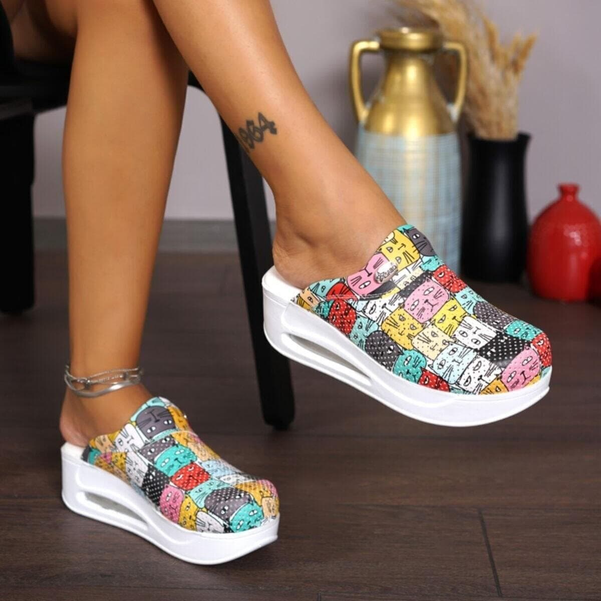 Orthopädische medizinische Clogs für Damen – rutschfest, bequem cm