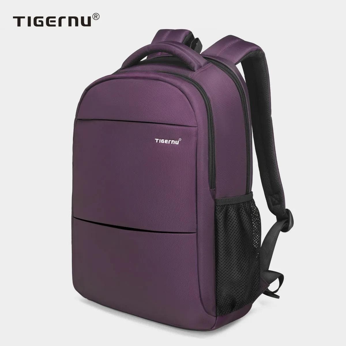Tigernu Mode Frauen Rucksack Lila Anti Diebstahl 15,6 zoll Laptop Rucksack Weibliche Wasserdichte Reise Rucksack Schule Rucksack Taschen schwarz