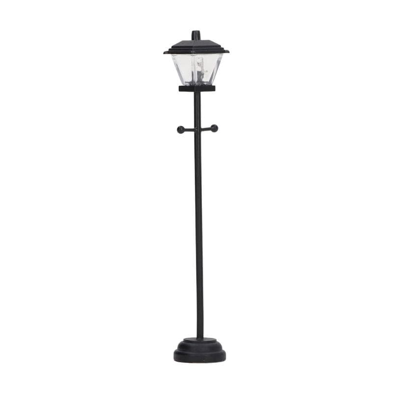 Miniatur Straßenlaternenmodell Dekorative Gartenlampe für 1/12 Puppenhäuser Szenen-Display Zubehör Bastelprojekt Dekorationen