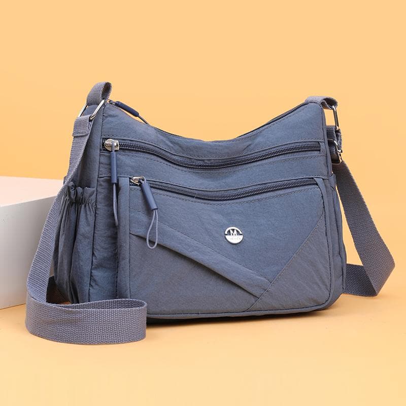 Crossbody-Tasche mit großer Kapazität Wasserdichte Schultertasche mit großer Kapazität Nylon Mamatasche armee grüne