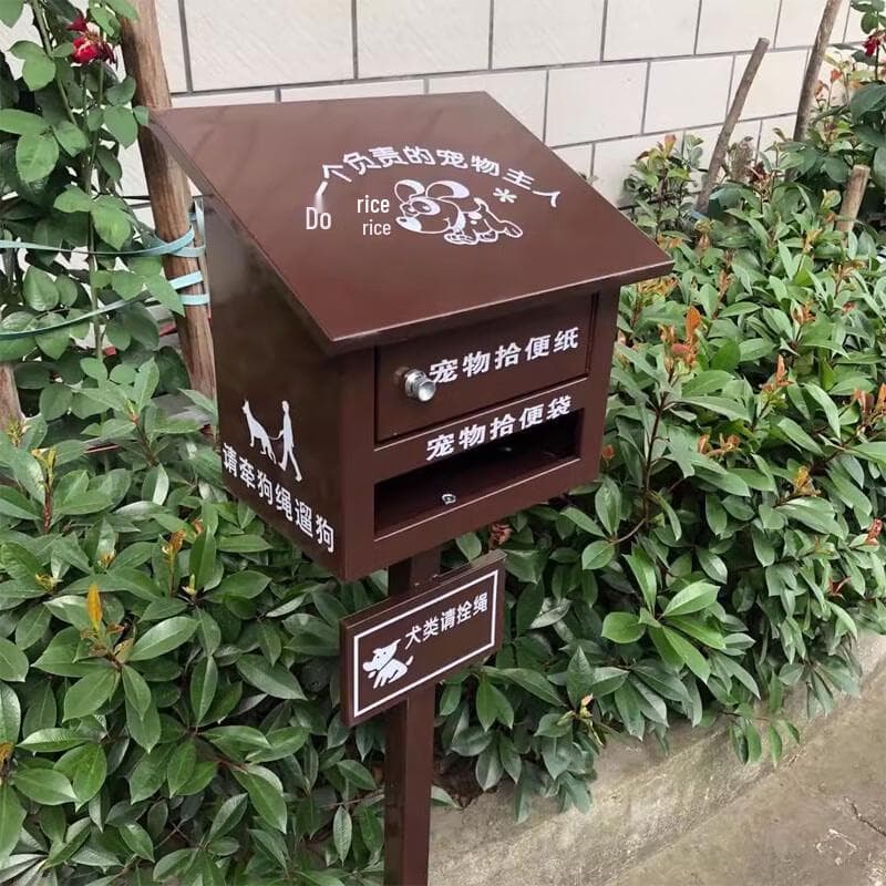 Kapaxiong Outdoor-Mülleimer für Haustierkot
